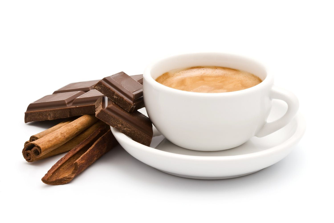 koffie en chocolade op dieet