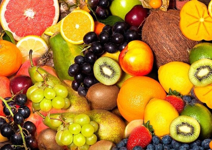 Een verscheidenheid aan fruit